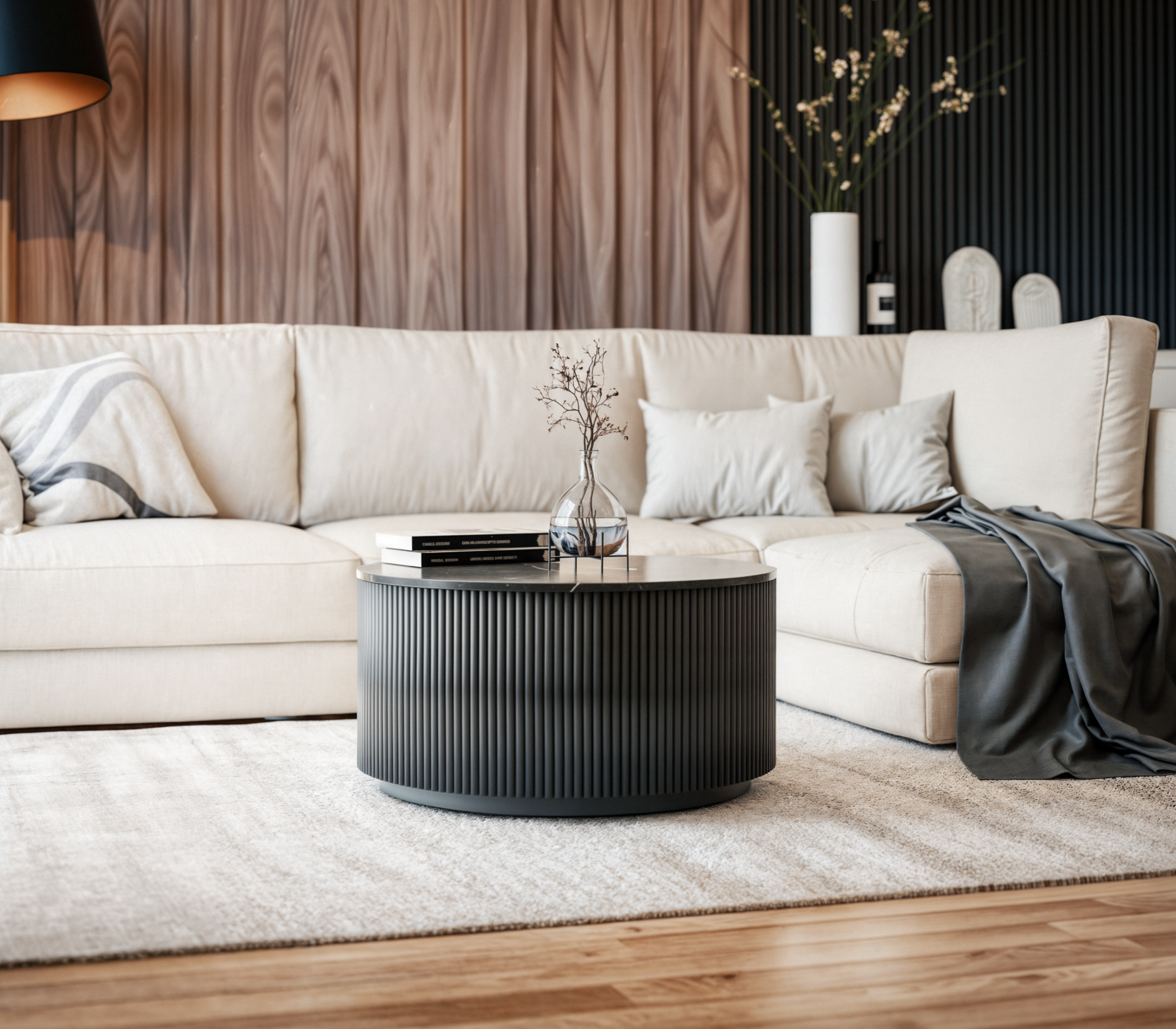 Salon — pełna aranżacja